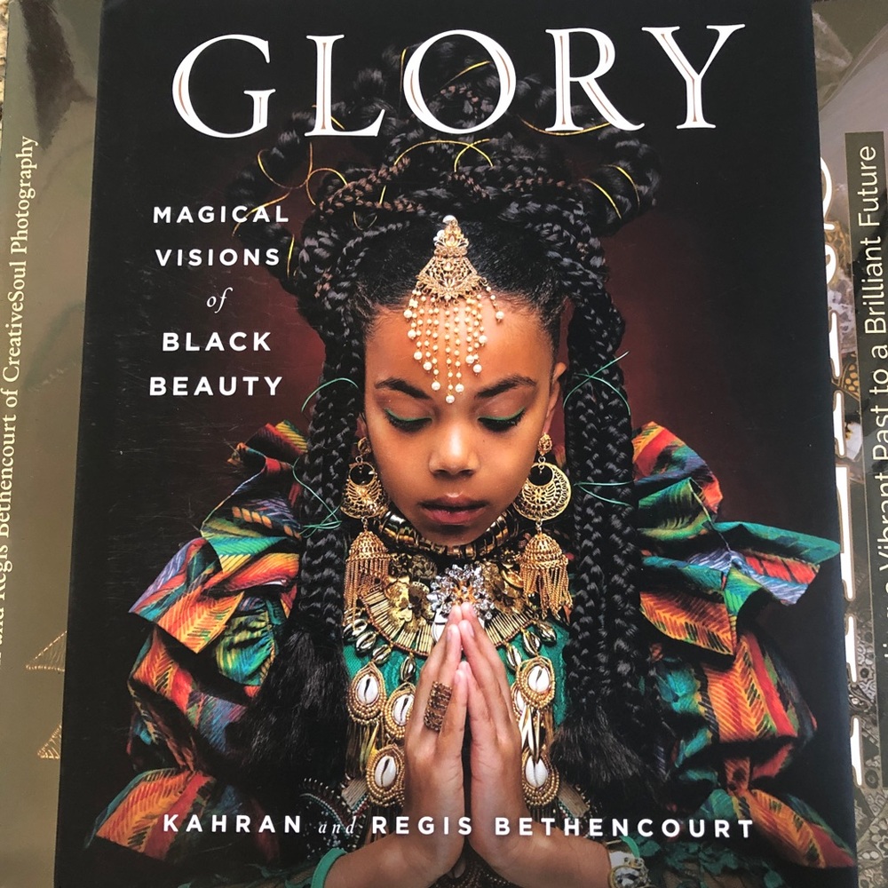 Girl hair travel kit and Glory: magical visions of black beauty book